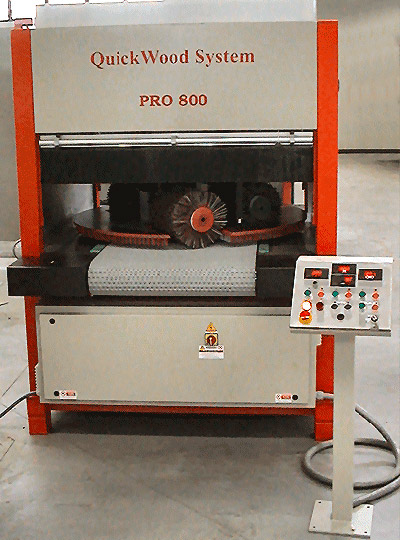 Photo of a QuickWood PRO denibbing machine
